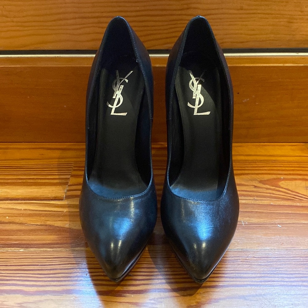 YSL stilettos purchased from Paris flagship store